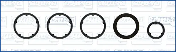 Gasket Set, oil cooler AJUSA 77086800