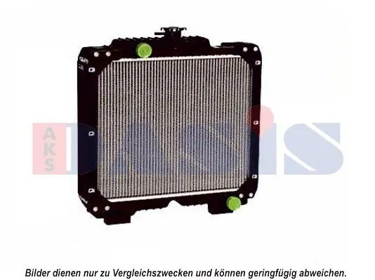 Radiators, Motora dzesēšanas sistēma AKS DASIS