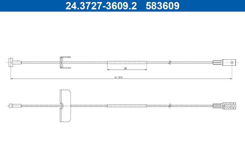 Trose, Stāvbremžu sistēma ATE 24372736092