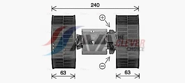 Salona ventilators AVA BW8612