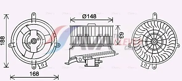 Salona ventilators AVA MS8711