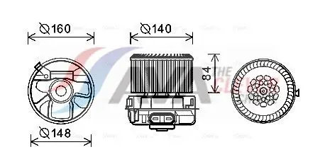 Salona ventilators AVA PE8369