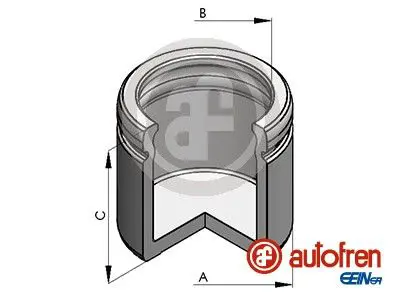 Virzulis, Bremžu suports Autofren Seinsa D025188