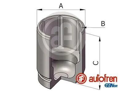 Piston, brake caliper Autofren Seinsa D025974