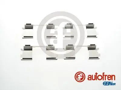 Piederumu komplekts, Disku bremžu uzlikas Autofren