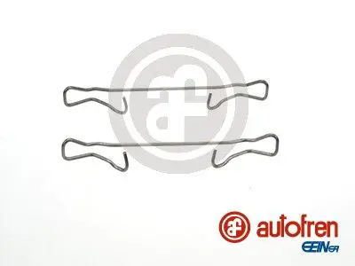 Piederumu komplekts, Disku bremžu uzlikas Autofren