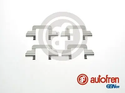 Piederumu komplekts, Disku bremžu uzlikas Autofren