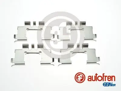 Piederumu komplekts, Disku bremžu uzlikas Autofren