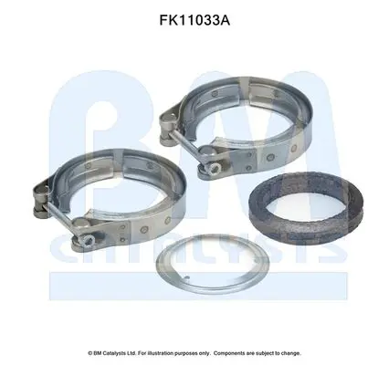 Montāžas komplekts, Sodrēju-/Daļiņu filtrs BM CATALYSTS