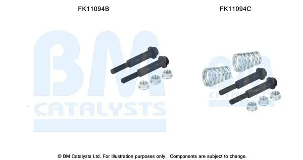 Montāžas komplekts, Sodrēju-/Daļiņu filtrs BM CATALYSTS