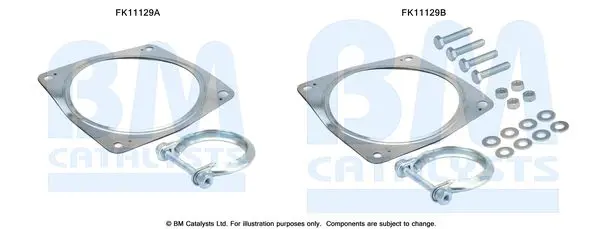 Montāžas komplekts, Sodrēju-/Daļiņu filtrs BM CATALYSTS