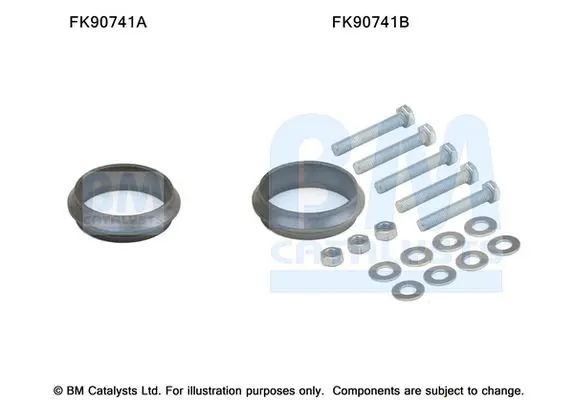 Montāžas komplekts, Katalizators BM CATALYSTS FK90741