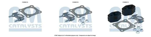 Montāžas komplekts, Katalizators BM CATALYSTS FK90821
