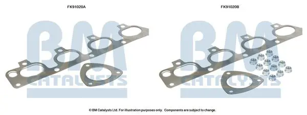 Montāžas komplekts, Katalizators BM CATALYSTS FK91020