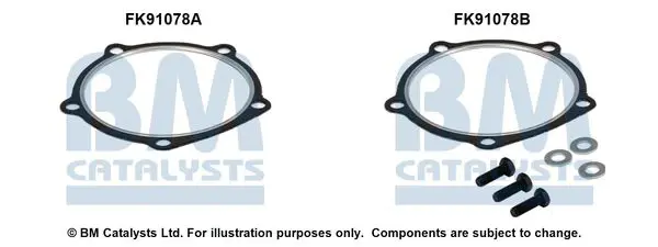 Montāžas komplekts, Katalizators BM CATALYSTS FK91078