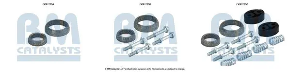 Montāžas komplekts, Katalizators BM CATALYSTS FK91225