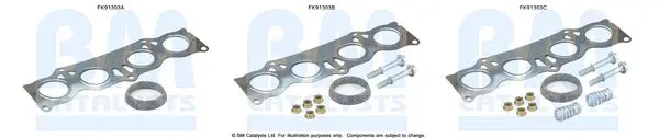 Montāžas komplekts, Katalizators BM CATALYSTS FK91303