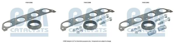 Montāžas komplekts, Katalizators BM CATALYSTS FK91339