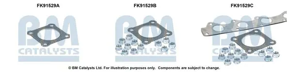 Montāžas komplekts, Katalizators BM CATALYSTS FK91529
