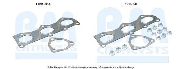 Montāžas komplekts, Katalizators BM CATALYSTS FK91535