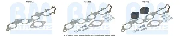 Montāžas komplekts, Katalizators BM CATALYSTS FK91560