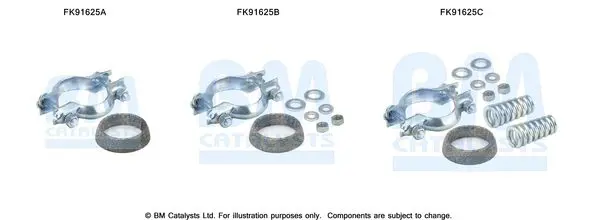 Montāžas komplekts, Katalizators BM CATALYSTS FK91625