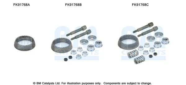 Montāžas komplekts, Katalizators BM CATALYSTS FK91768