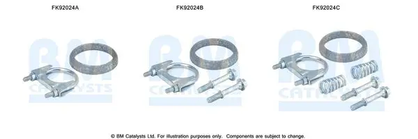 Montāžas komplekts, Katalizators BM CATALYSTS FK92024