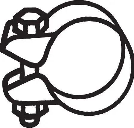 Skava, Izplūdes gāzu sistēma BOSAL 250348