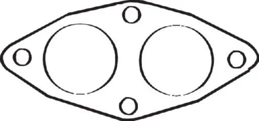 Blīve, Izplūdes caurule BOSAL 256004