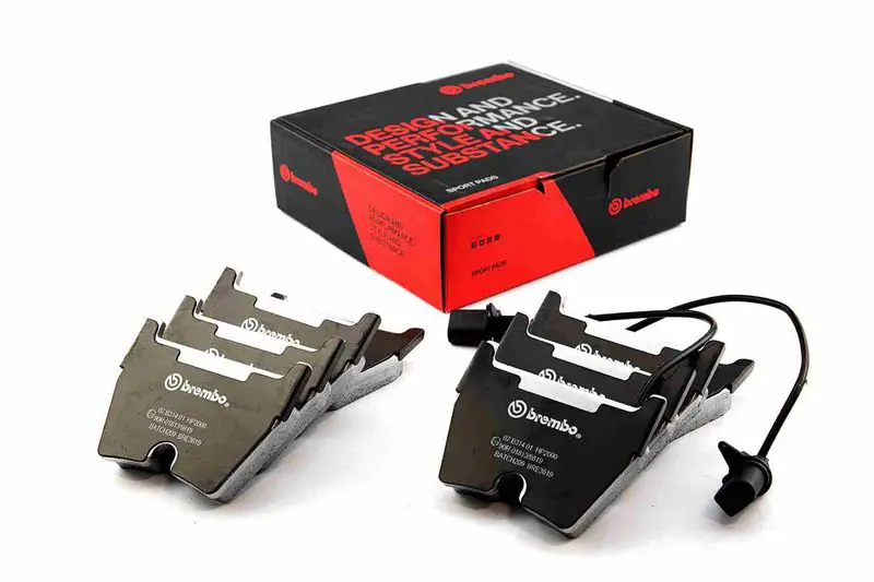 Augstas veiktspējas bremžu uzliku komplekts BREMBO