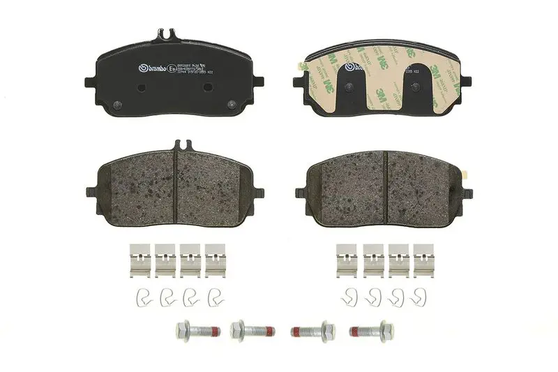 Bremžu uzliku kompl., Disku bremzes BREMBO