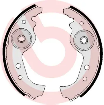 Bremžu loku komplekts BREMBO S23501