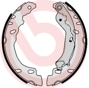 Bremžu loku komplekts BREMBO S23529