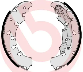 Bremžu loku komplekts BREMBO S23530
