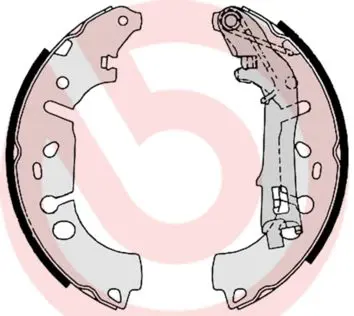 Bremžu loku komplekts BREMBO S23531