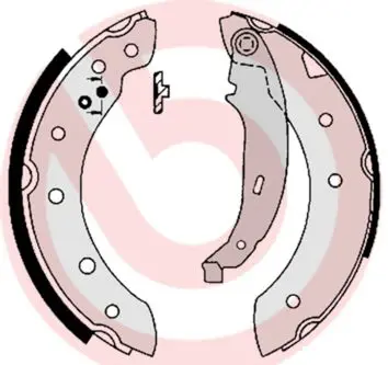 Bremžu loku komplekts BREMBO S61520