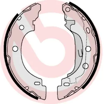 Bremžu loku komplekts BREMBO S68523