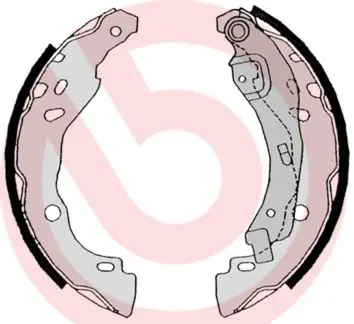 Bremžu loku komplekts BREMBO S68525