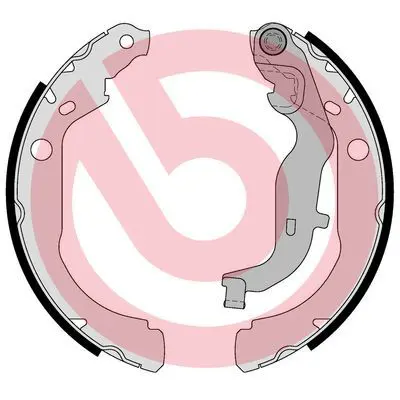 Bremžu loku komplekts BREMBO S68549
