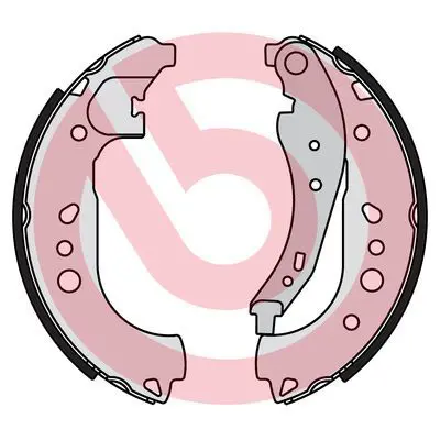 Bremžu loku komplekts BREMBO S68550