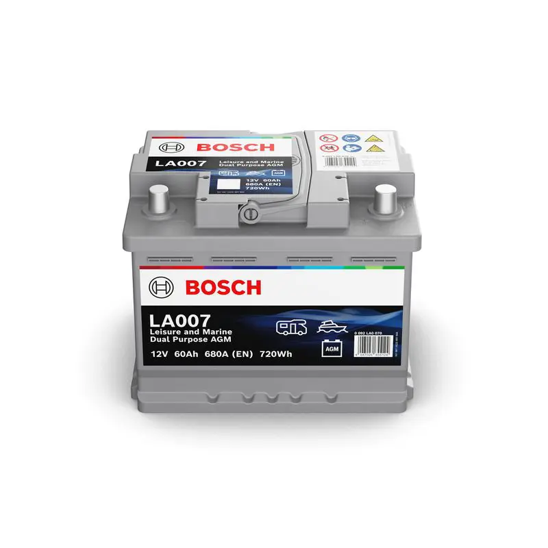 Startera akumulatoru baterija Bosch 0092LA0070