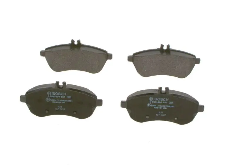 Brake pad set, disc brake Bosch