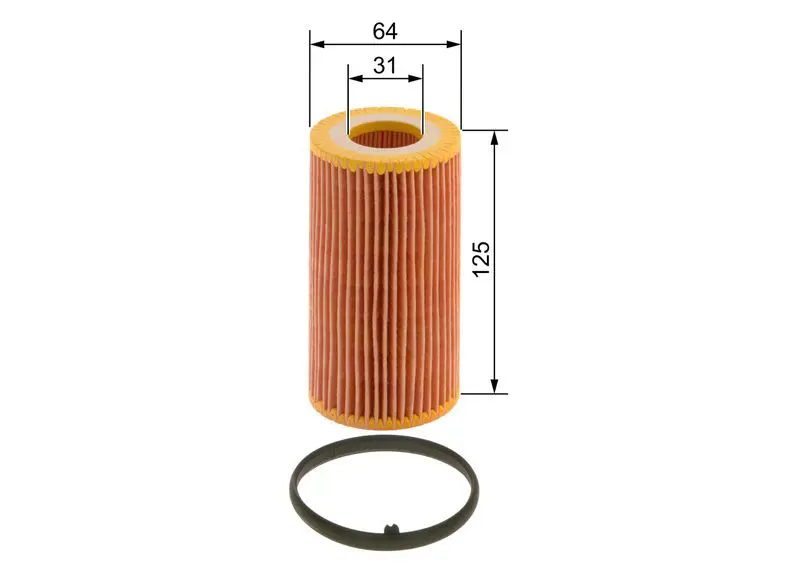 Eļļas filtrs Bosch 1457429243