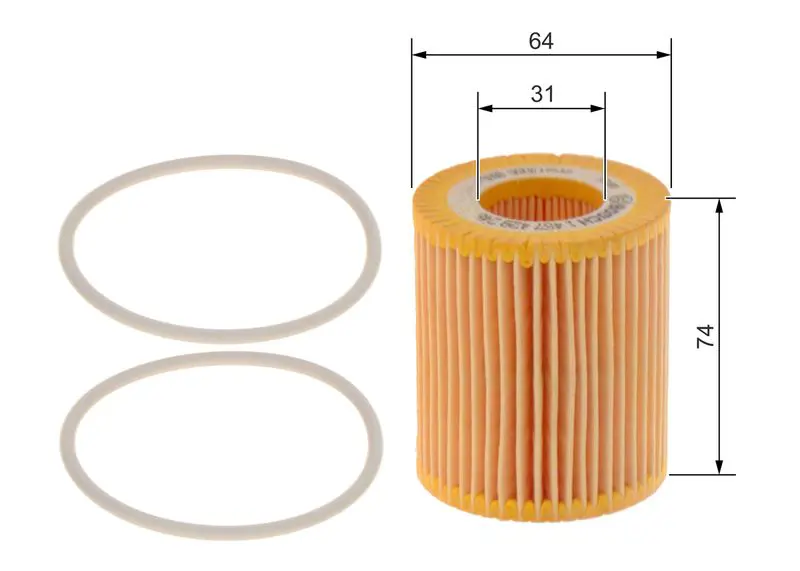 Eļļas filtrs Bosch 1457429248