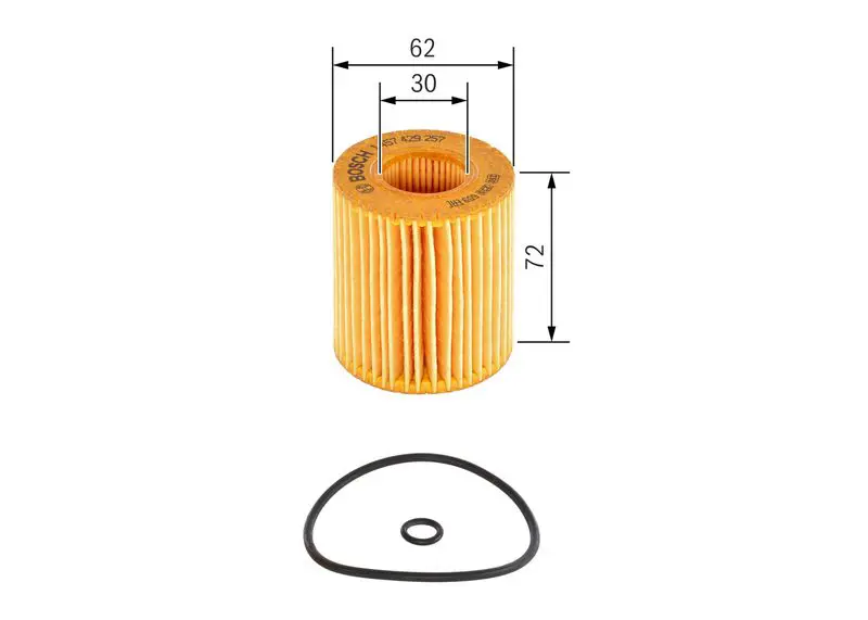 Eļļas filtrs Bosch 1457429257