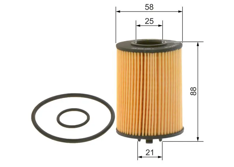 Eļļas filtrs Bosch 1457429306