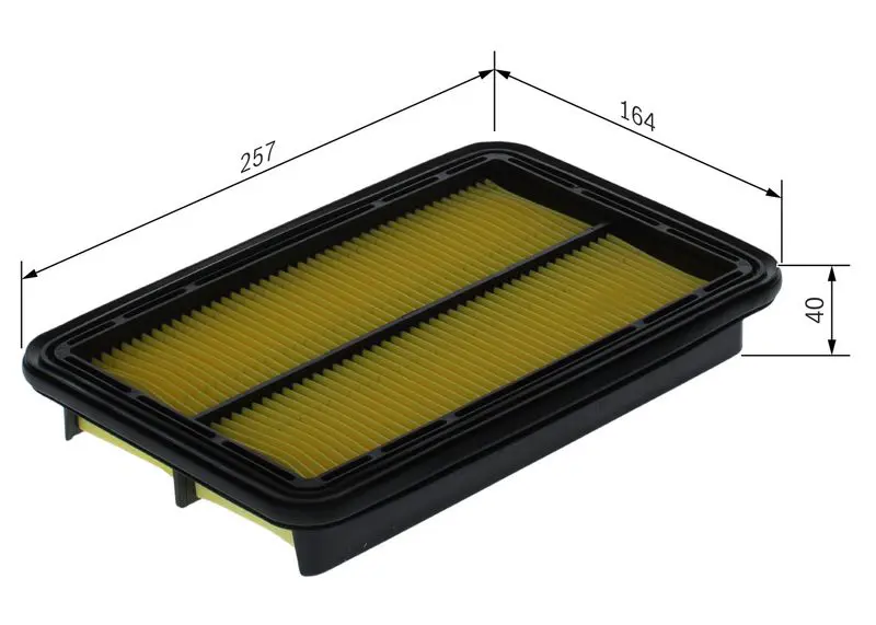 Gaisa filtrs Bosch 1457433072