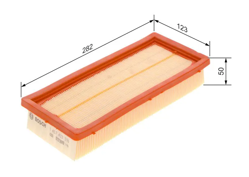 Gaisa filtrs Bosch 1457433316