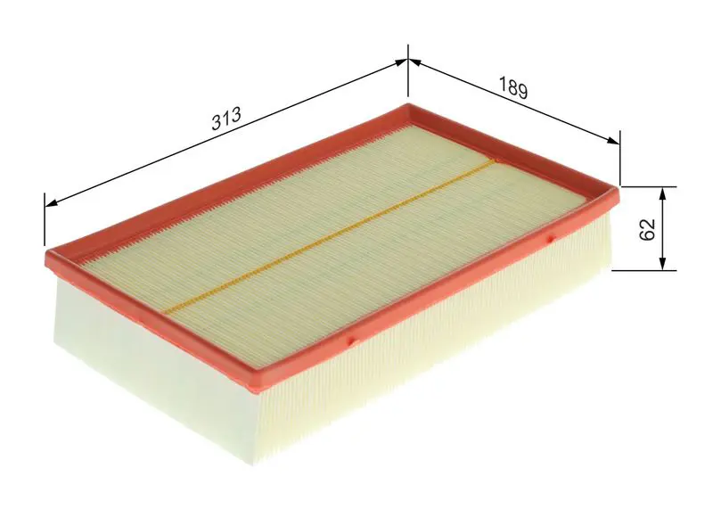 Gaisa filtrs Bosch 1457433331